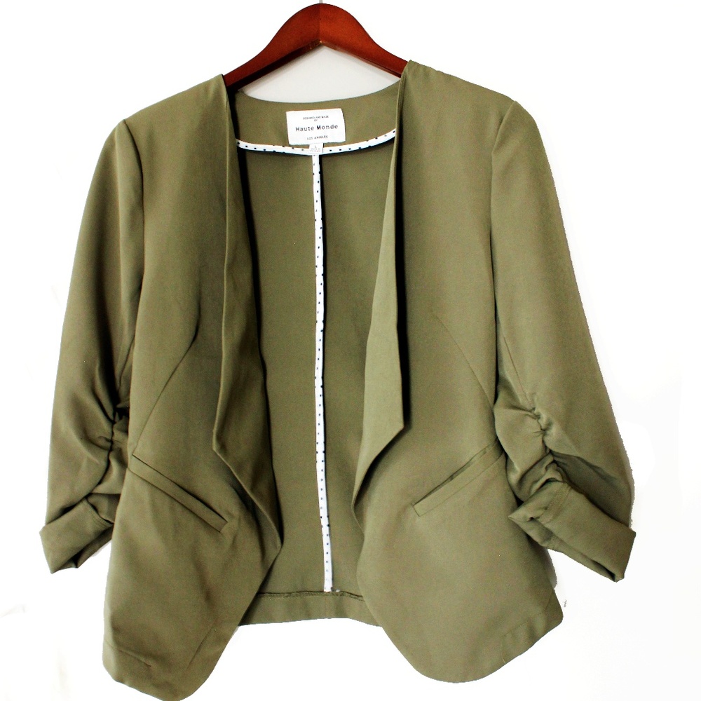 Clearance 🛍Tailored Olive City Blazer Jacket